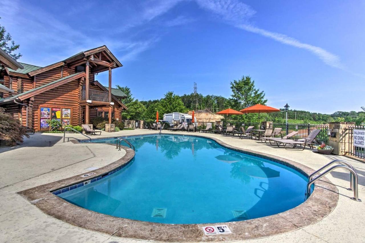 Great Wolf Cabin In Pigeon Forge! Villa Dış mekan fotoğraf
